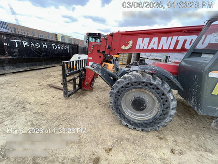 2018 Manitou MTA10055 Manitou MTA10055 - Canopy, Worklights, Beacon, 66" Carriage, 60" Forks, Solid Tires, Aux Hydraulics