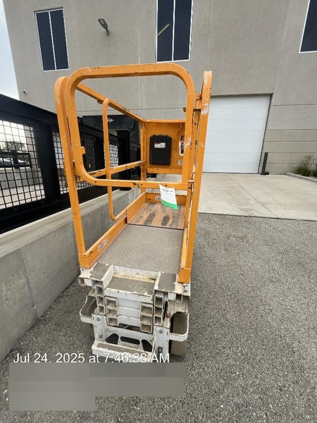 Custom Equipment HB-1430 <ul>
 <li>Hy-Brid Scissor Lift</li>
  <li>Platform capacity up to 670 lbs.</li>
  <li>Working height up to 20 ft</li>
  <li>Weighs under 1,700 lbs.</li>
  <li>Non-marking wheels </li>
</ul>