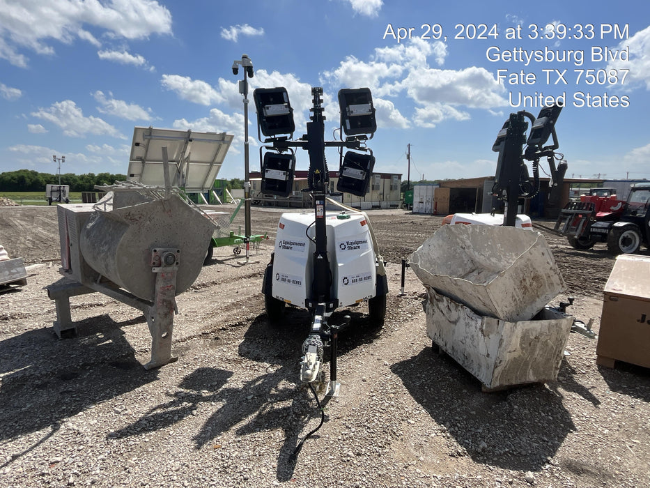 2024 Generac MLT2 Diesel, Flex Switch 120V Input, Powerzone Controller, 
(4) 320W LED Lights, 4kW Generator, 39.9 Gal Fuel Tank, 2" Ball, T3