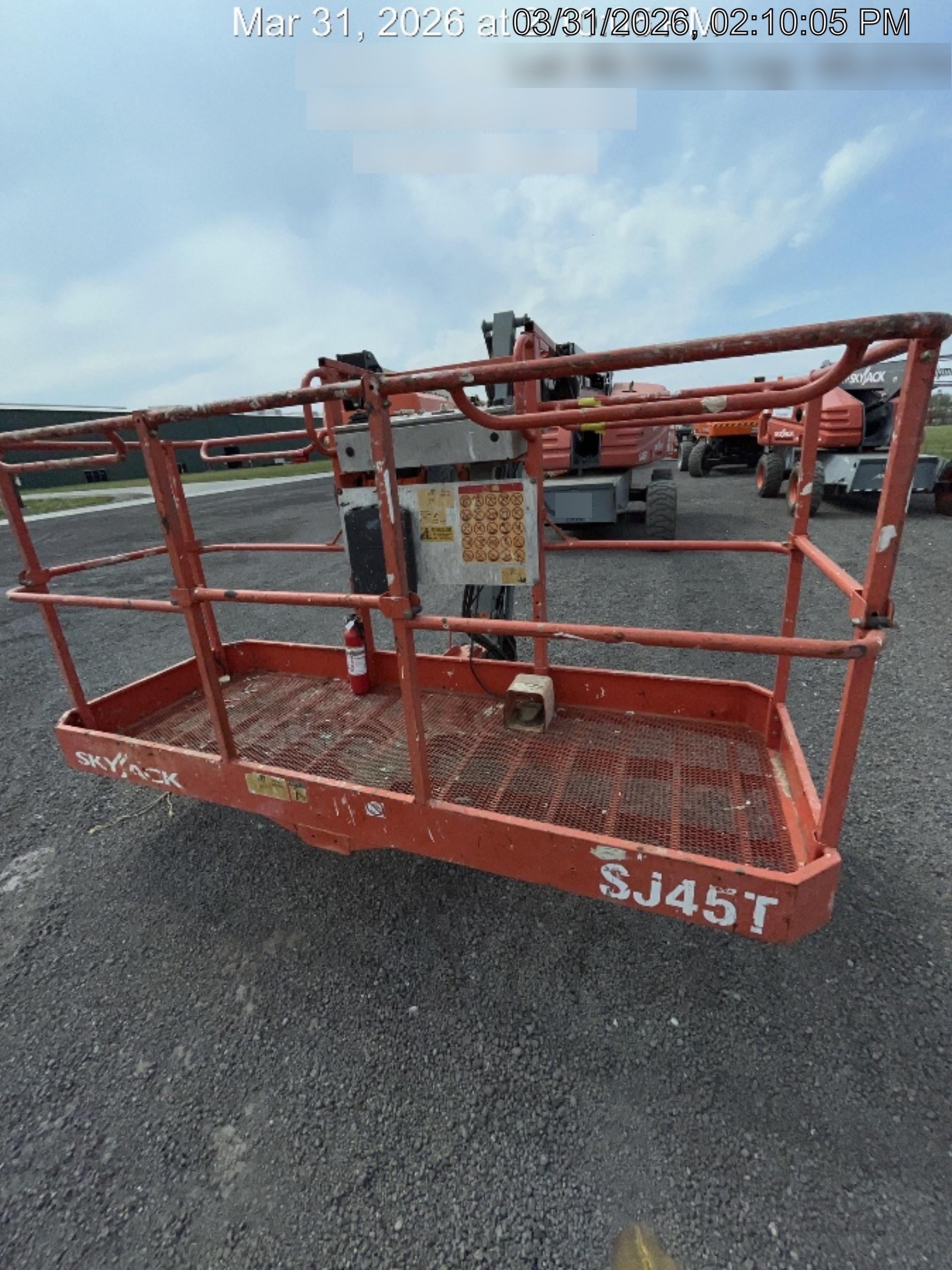 2017 SKYJACK SJ45T+
