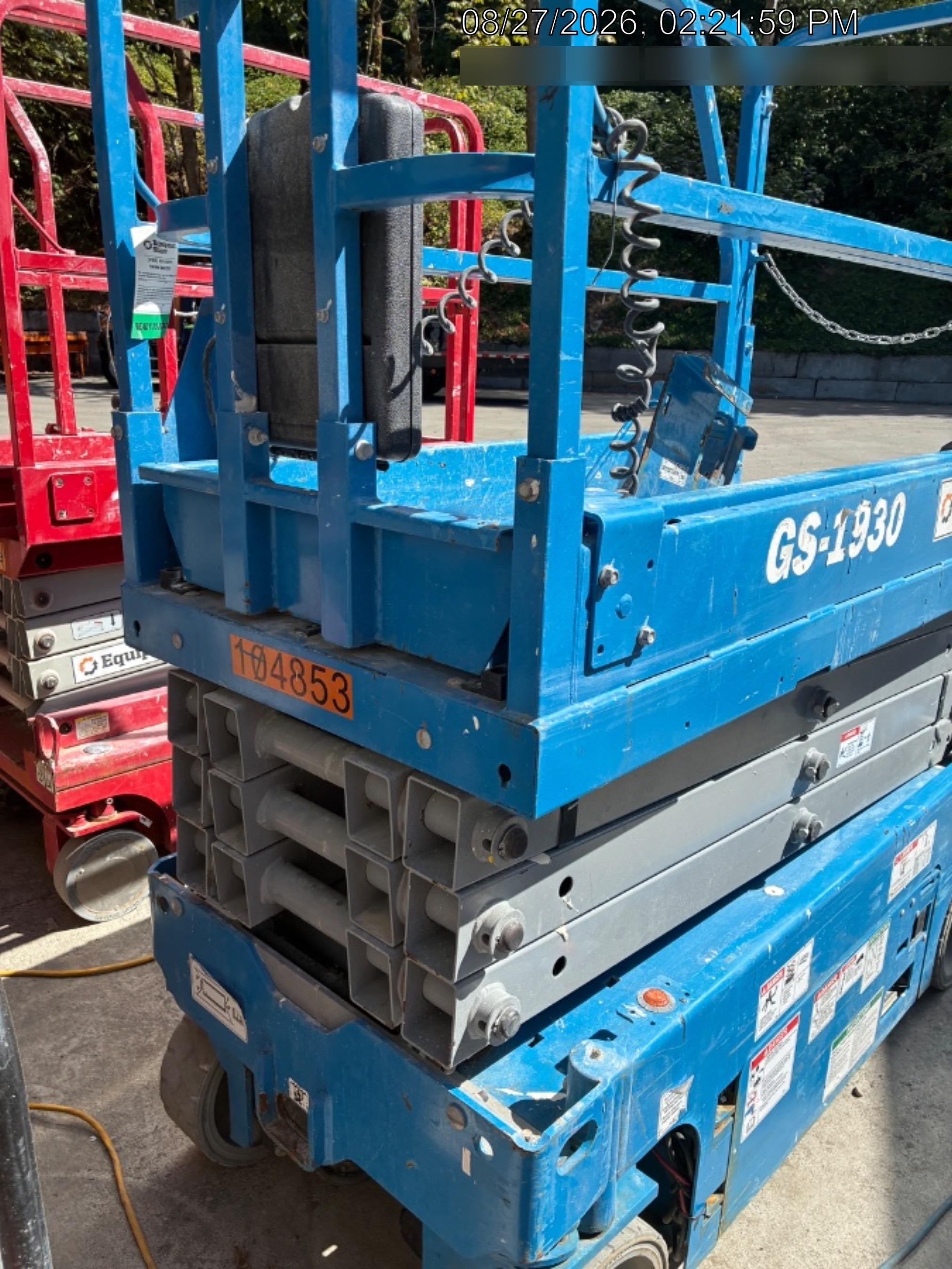 2020 Genie GS-1930 Standard Machine, 800W Inverter