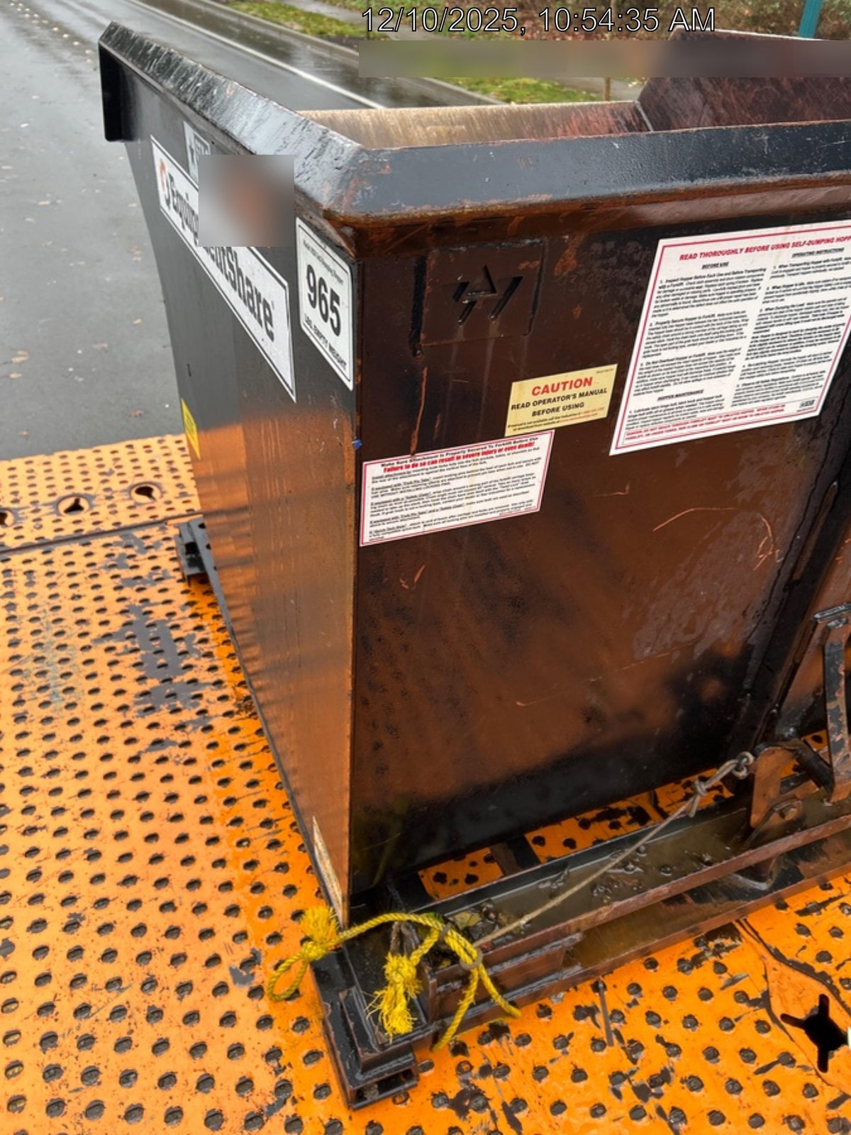 2020 STAR INDUSTRIES M-1820 - Self-Dump Hopper