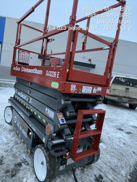 2024 Skyjack SJ3226 Electric Drive, Sld NM Tires, DBcns, T3