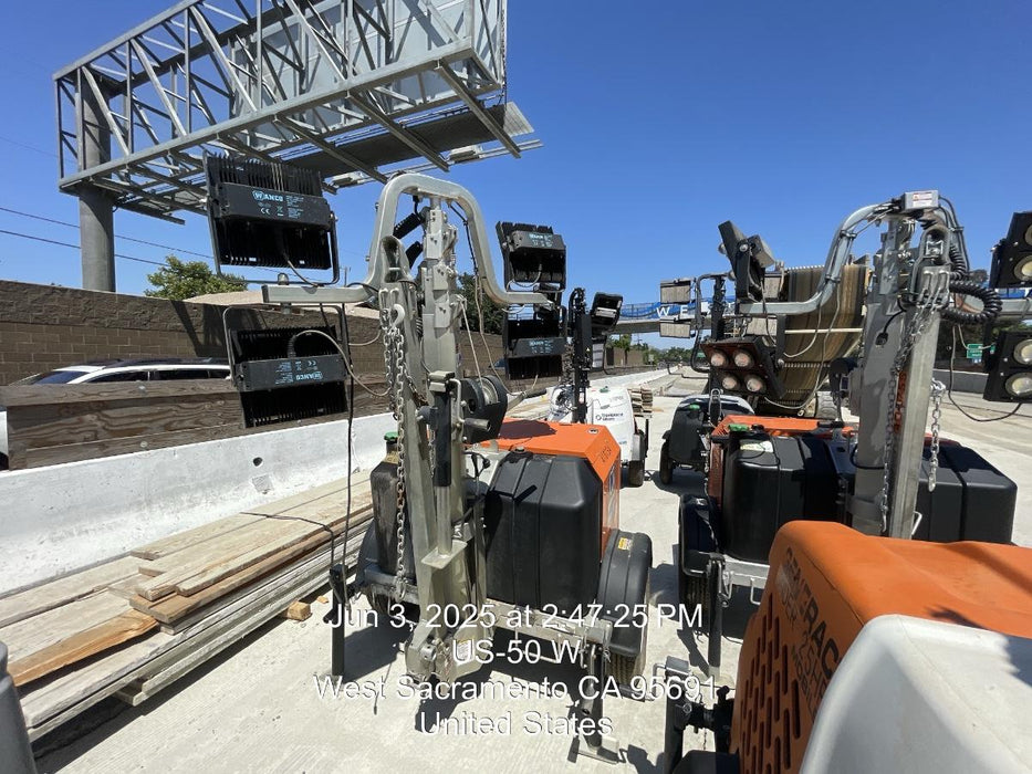 2024 Wanco WLTT-4MM4K Diesel, Deep Sea Controller, Shore Power Plug, Auto Start, (4) 350W LED Floodlights, 4kW Generator, 60 Gal Fuel Tank, 2" Ball, T3