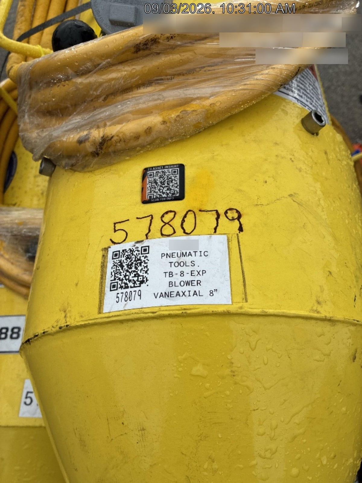 2025 TEXAS PNEUMATIC TOOLS, INC. TB-8-EXP
