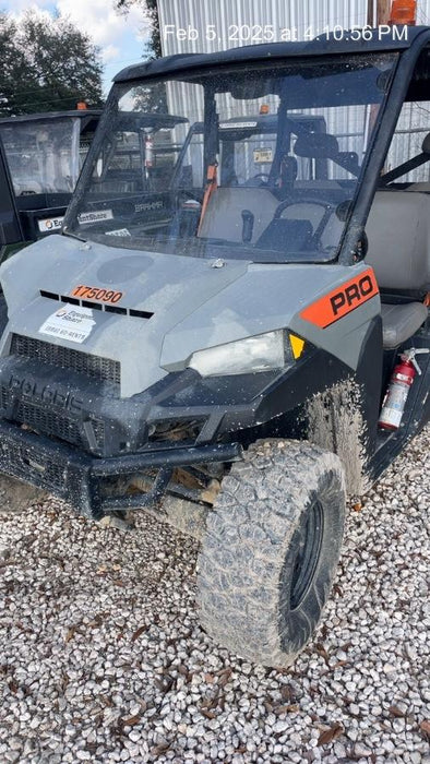 Polaris Pro XD 4000D AWD Canopy, Diesel, 4-6 Passenger, LED Strobe, Rearview Mirror