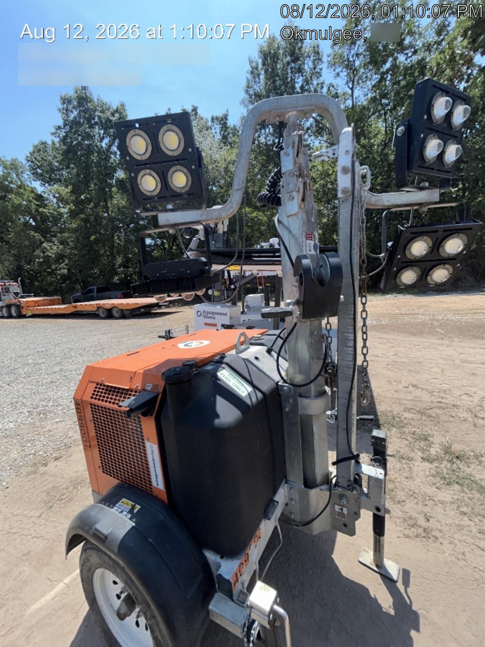 2024 Wanco WLTT-4MM4K Diesel, Deep Sea Controller, Shore Power Plug, Auto Start, (4) 350W LED Floodlights, 4kW Generator, 60 Gal Fuel Tank, 2" Ball, T3