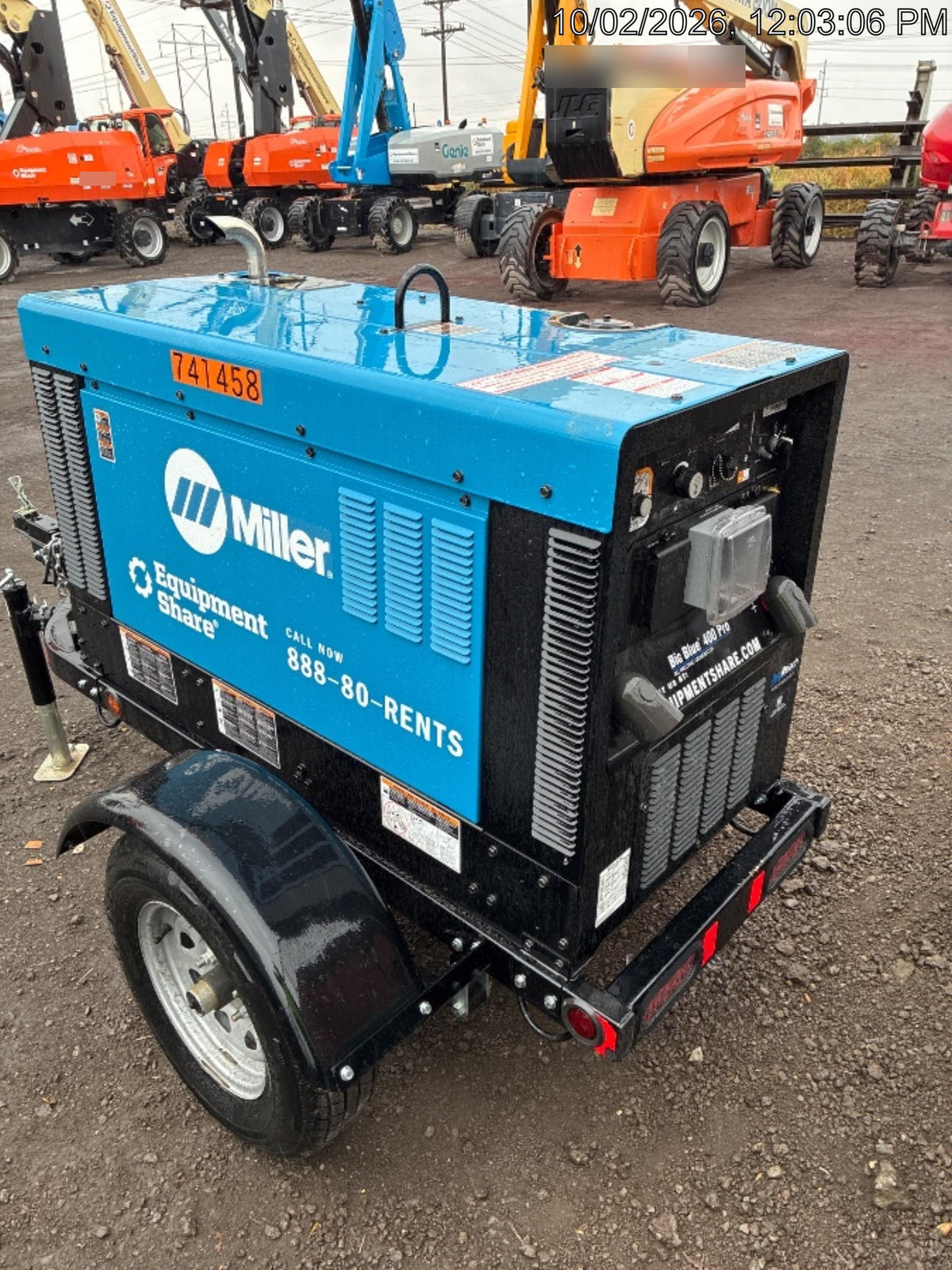 2026 MILLER ELECTRIC BIG BLUE 400