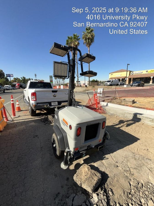 2024 Wacker Neuson LTT4 Diesel, Kohler KDW702, Deep Sea Controller, Auto Start, LED 320W, Bypass Outlet, T3