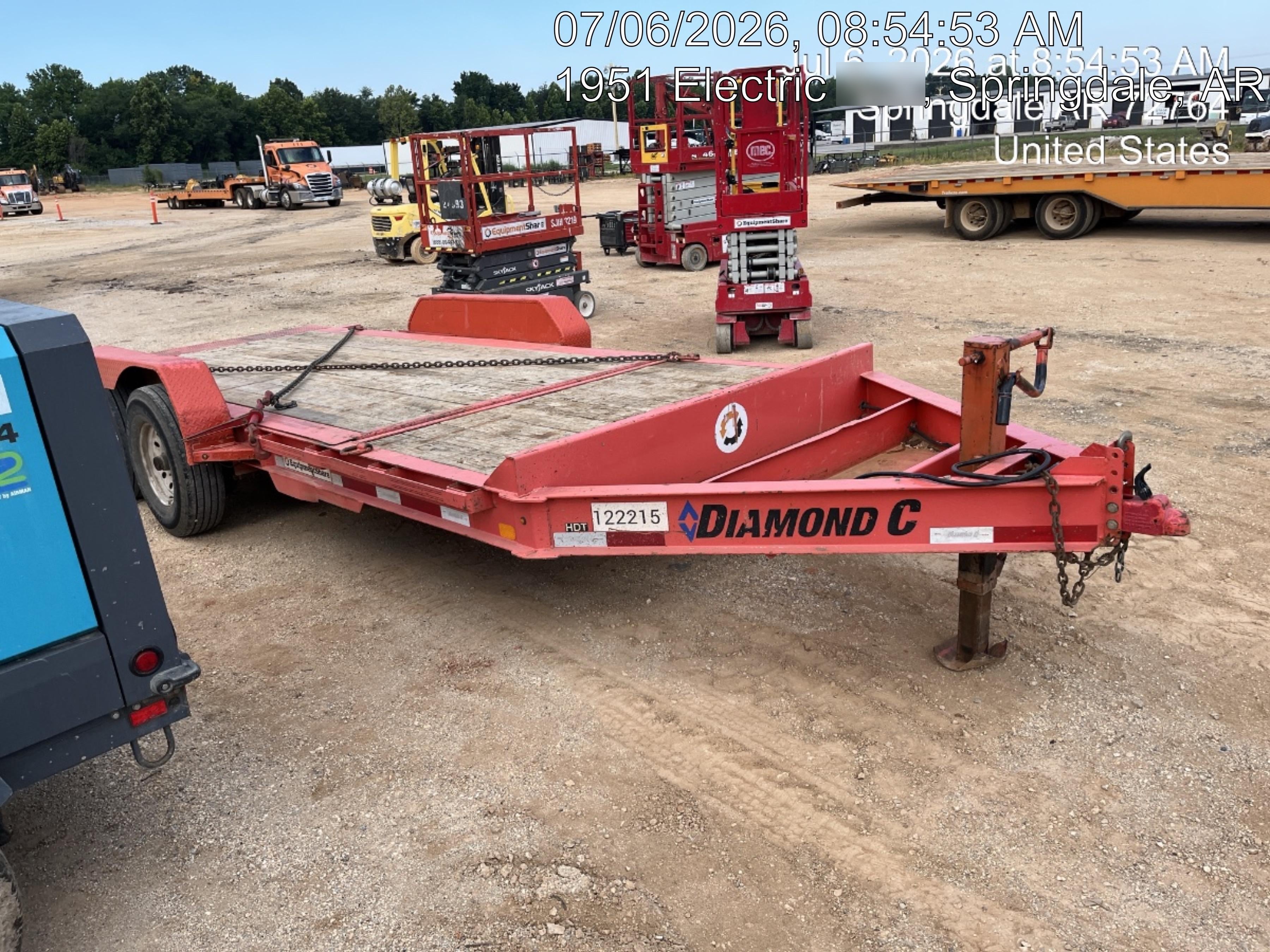 2020 DIAMOND C TRAILERS HDT-18T