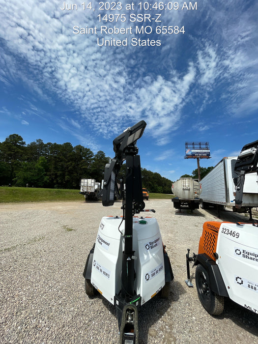 2023 Generac MLT2 Diesel, Flex Switch 120V Input, Powerzone Controller, (4) 320W LED Lights, 4kW Generator, 39.9 Gal Fuel Tank, 2" Ball, T3