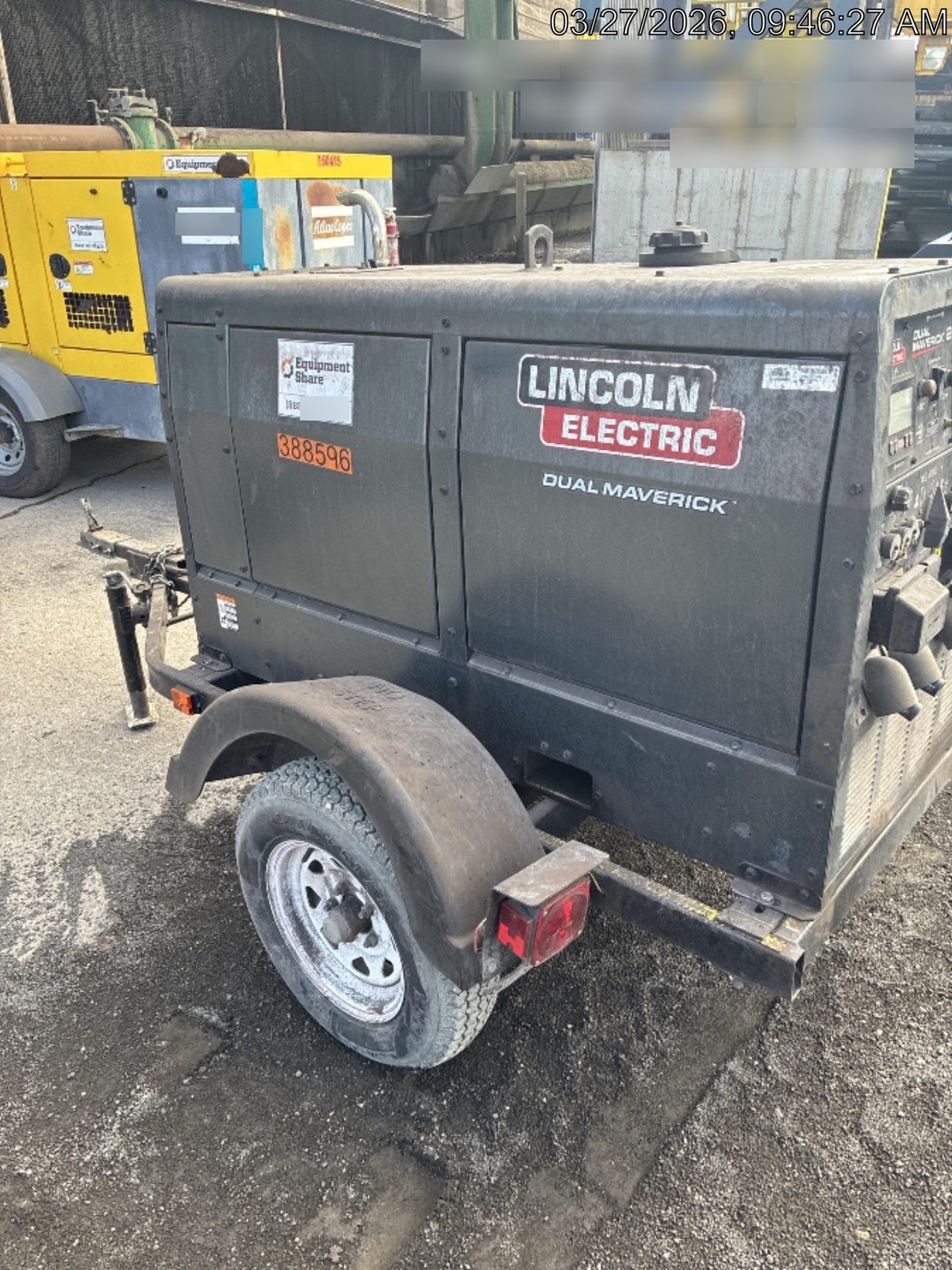 2024 Lincoln Electric Dual Maverick 200/200X Ready Pak 3, Includes Trailer, Cable Rack, Fender Light Kit K4382-1-RP3
