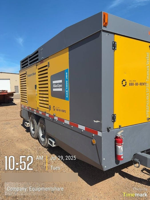 2023 ATLAS COPCO XAS 1800