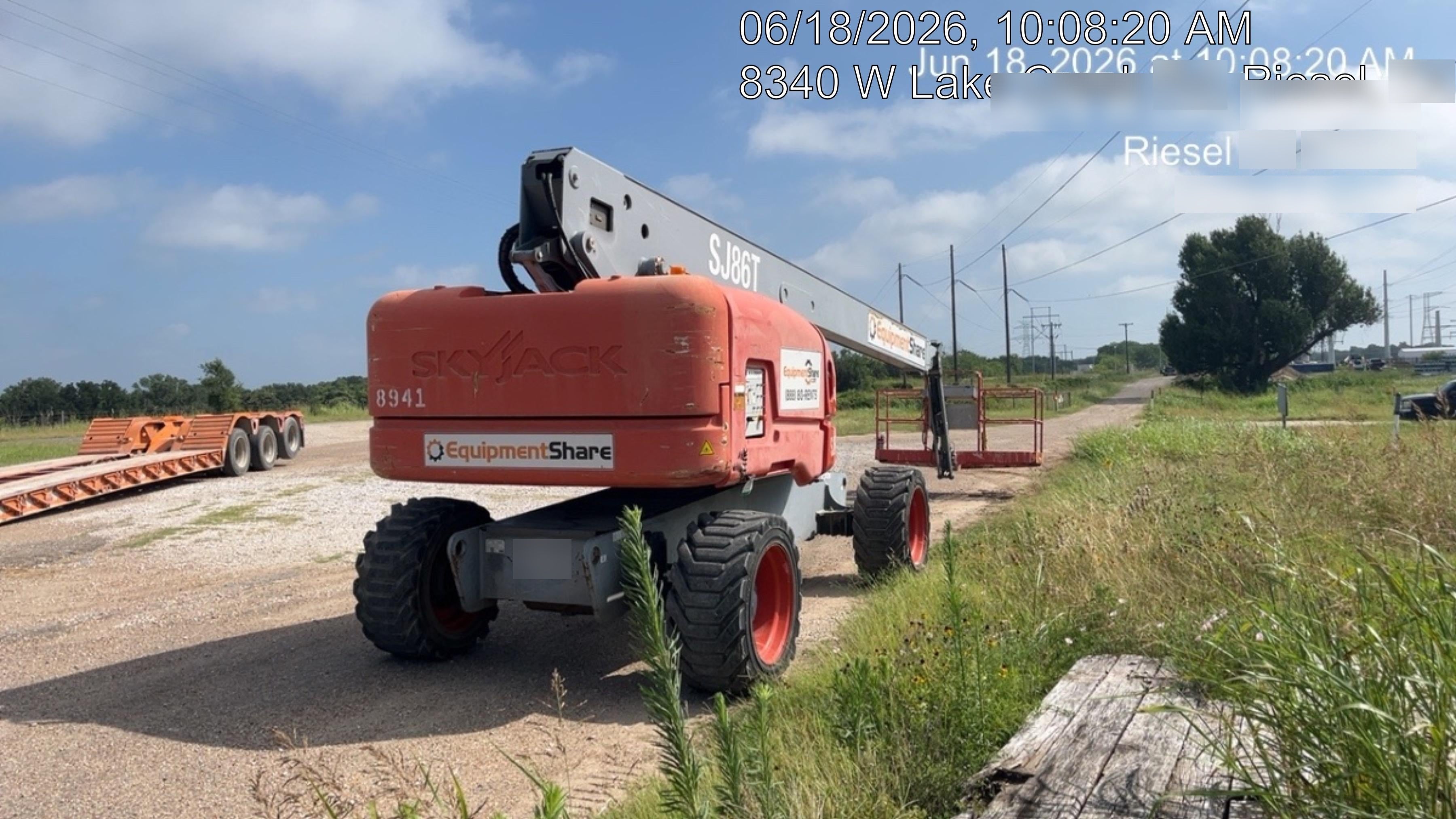 2018 SKYJACK SJ86T