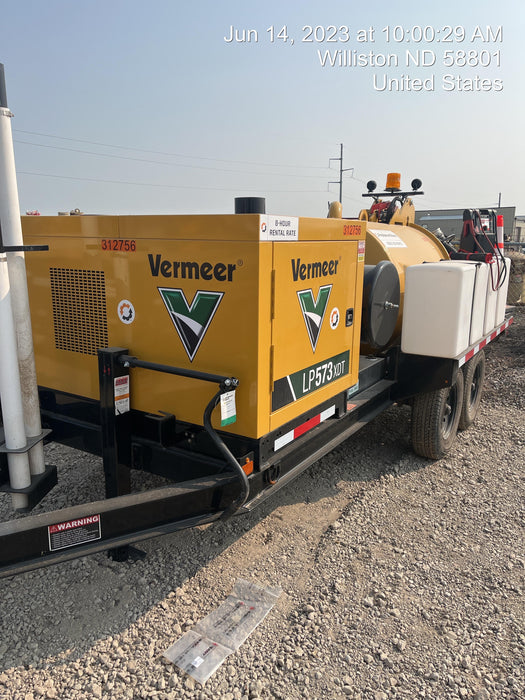 2023 Vac-Tron LP573XDT T4 Koehler Diesel Engine, 500 Gallon Debris Tank, x2 100 Gallon Water Tanks