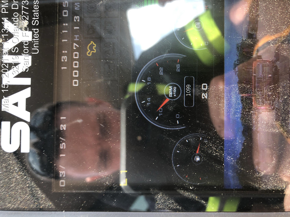 2020 Sany SY155U Rubber Tracks, Front Blade