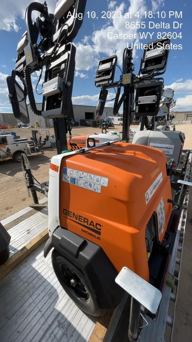 2023 Generac MLT2 Diesel, Flex Switch 120V Input, Powerzone Controller, (4) 320W LED Lights, 4kW Generator, 39.9 Gal Fuel Tank, 2" Ball, T3