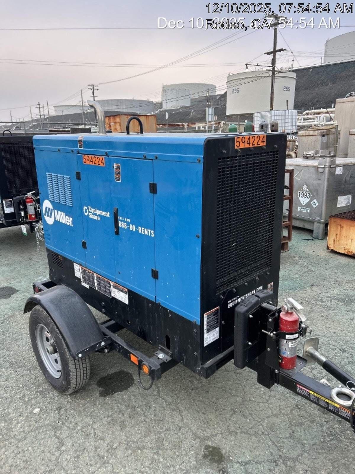 2025 MILLER ELECTRIC BIG BLUE 500