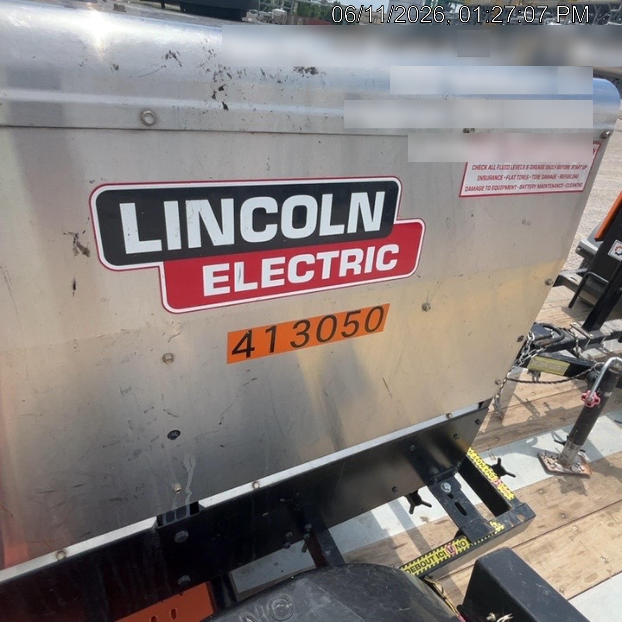 2024 Lincoln Electric LE400 Kubota V1505, Trlr, Cable Rack, Light Kit, ES Decals, T3