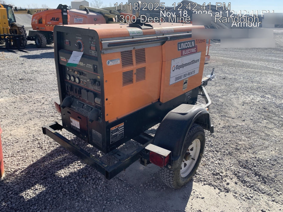 2023 Lincoln Electric LE400 Kubota V1505, Trlr, Cable Rack, Light Kit, ES Decals, T3