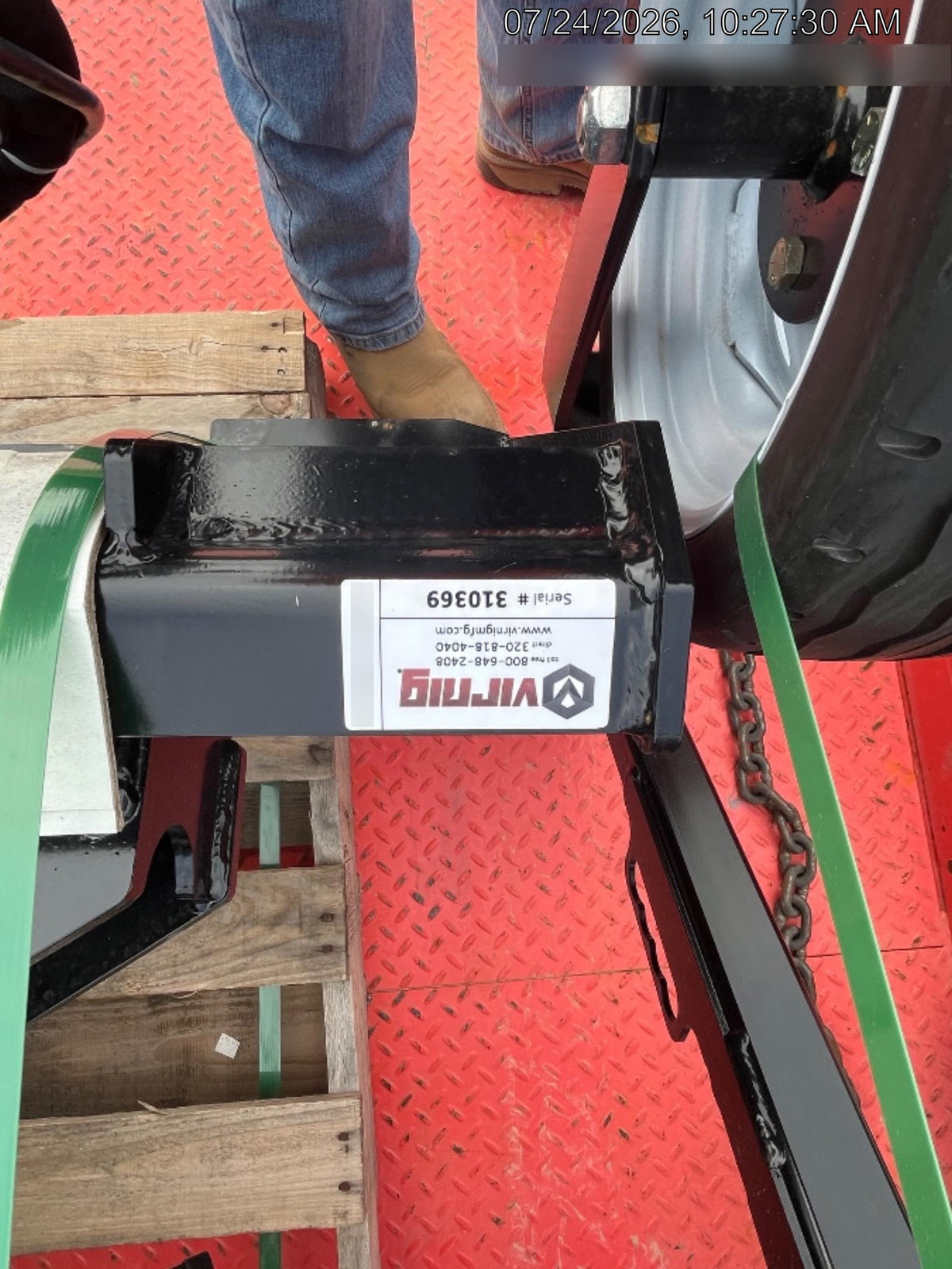2026 VIRNIG 72" Power Rake - Virnig