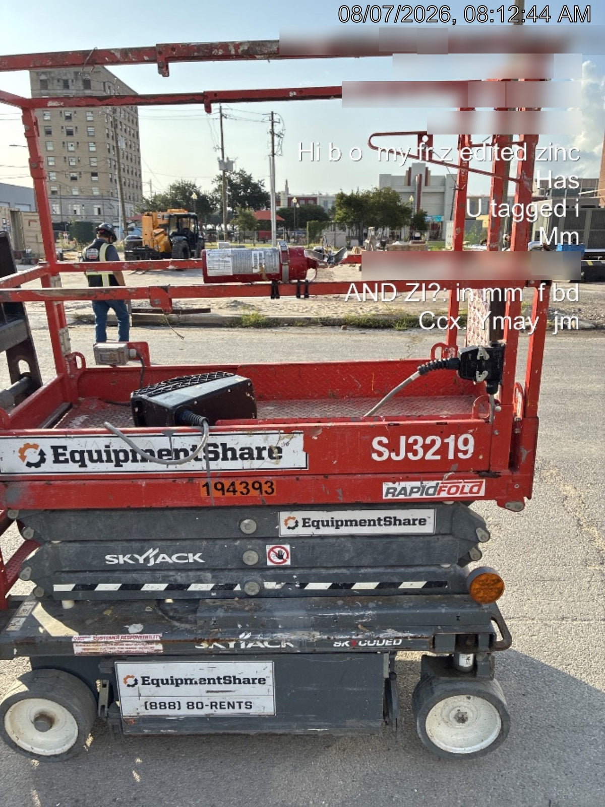 2021 SKYJACK SJ3219