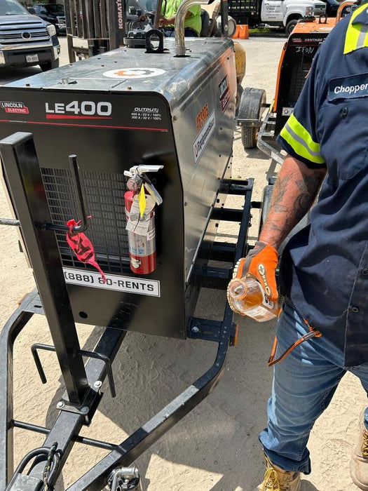 2024 Lincoln Electric LE400 Kubota V1505, Trlr, Cable Rack, Light Kit, ES Decals, T3