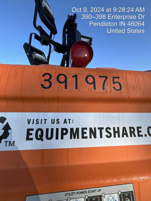 2024 Generac MLT2 Diesel, Flex Switch 120V Input, Powerzone Controller, 
(4) 320W LED Lights, 4kW Generator, 39.9 Gal Fuel Tank, 2" Ball, T3