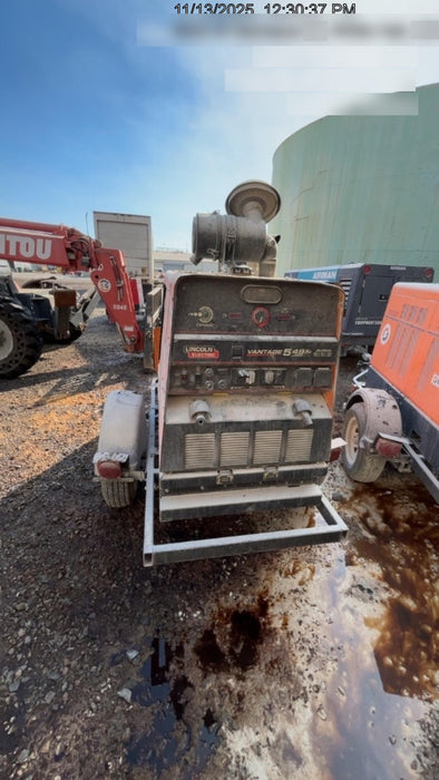 2021 Lincoln Electric Vantage 549X Ready Pak 3, ORANGE (includes trailer, cable rack, fender light kit)