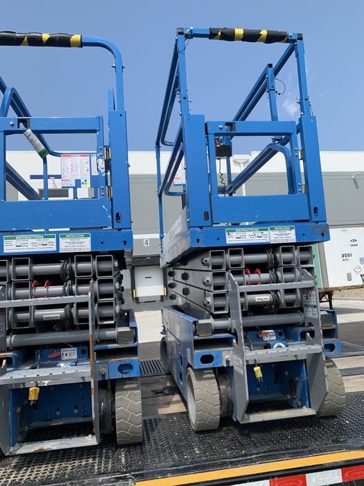 2020 Genie GS-1930 Solid Non Marking Tires, Beacon, Folding rails with half height swing gate