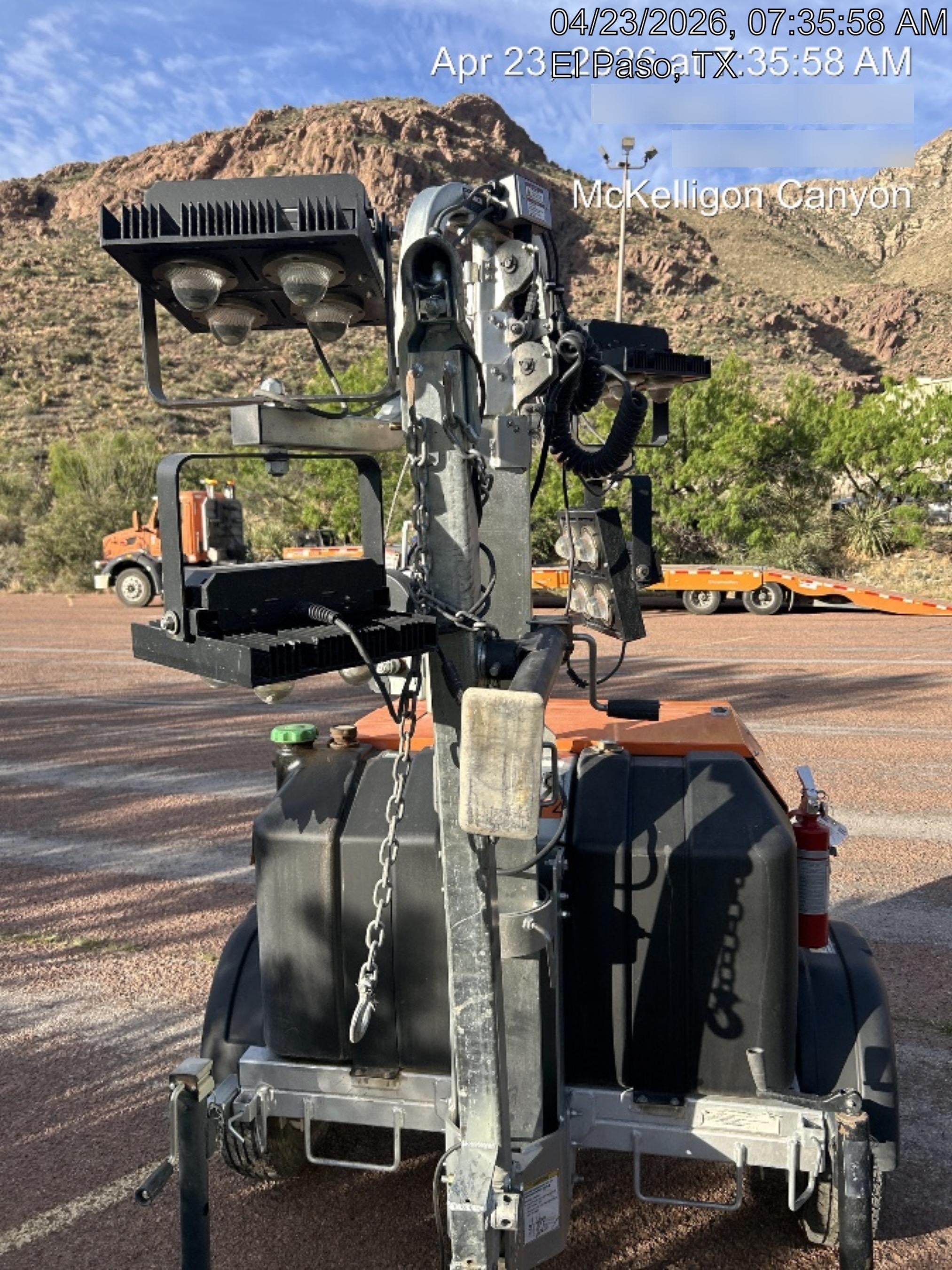 2024 Wanco WLTT-4MM4K Diesel, Deep Sea Controller, Shore Power Plug, Auto Start, (4) 350W LED Floodlights, 4kW Generator, 60 Gal Fuel Tank, 2" Ball, T3