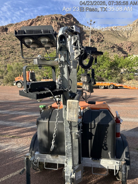 2024 Wanco WLTT-4MM4K Diesel, Deep Sea Controller, Shore Power Plug, Auto Start, (4) 350W LED Floodlights, 4kW Generator, 60 Gal Fuel Tank, 2" Ball, T3
