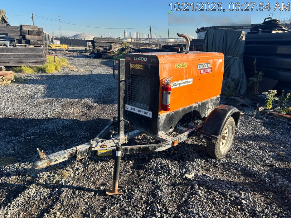 2022 Lincoln Electric LE400 Kubota V1505, Trlr, Cable Rack, Light Kit, ES Decals, T3