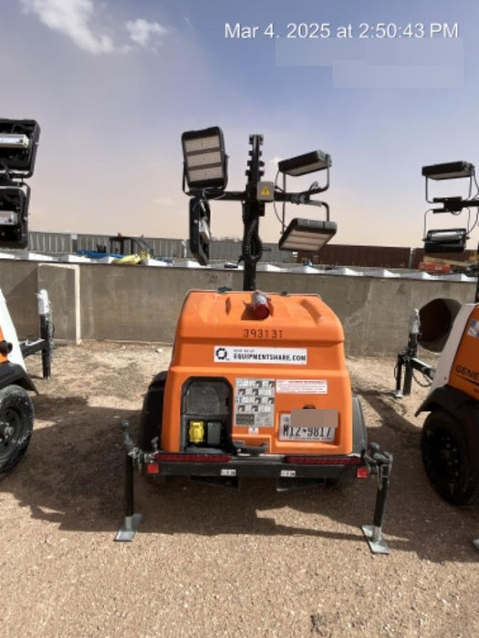 2024 Generac MLT2 Diesel, Flex Switch 120V Input, Powerzone Controller, 
(4) 320W LED Lights, 4kW Generator, 39.9 Gal Fuel Tank, 2" Ball, T3