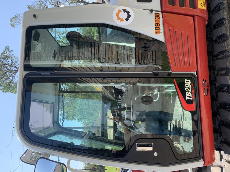 2020 Takeuchi TB290C Cab/Heat/Air, Rubber Tracks, Manual TAG QC