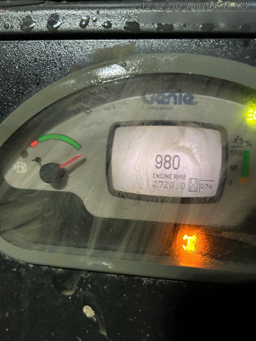 2018 Genie GTH-636 Genie GTH-636 w/Open ROPS, Solid Tires, Work Light/Beacon, 48" Carriage and Forks