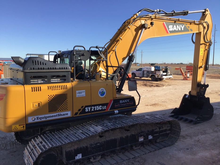 Sany SY215 24/36/48" Buckets, Hydraulic QC