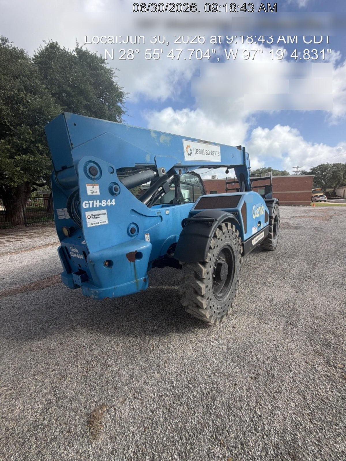 2019 GENIE GTH-844
