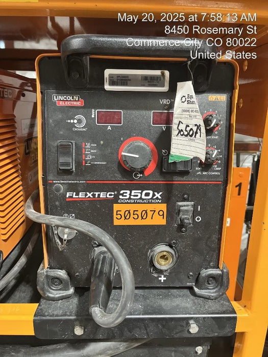 2025 LINCOLN ELECTRIC FLEXTEC 350X