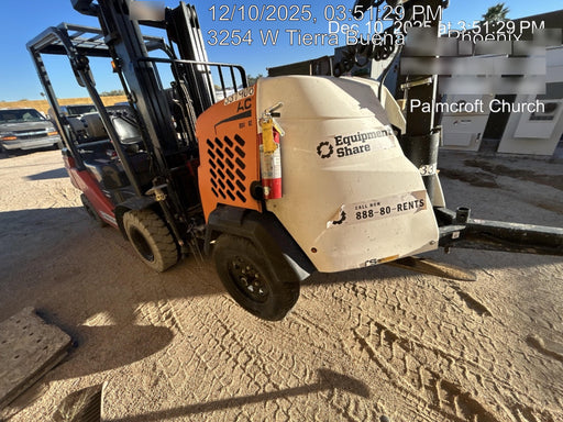 2023 Generac MLT2 Diesel, Flex Switch 120V Input, Powerzone Controller, (4) 320W LED Lights, 4kW Generator, 39.9 Gal Fuel Tank, 2" Ball, T3