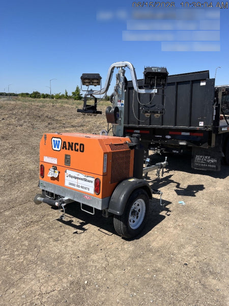 2024 Wanco WLTT-4MM4K Diesel, Deep Sea Controller, Shore Power Plug, Auto Start, (4) 350W LED Floodlights, 4kW Generator, 60 Gal Fuel Tank, 2" Ball, T3