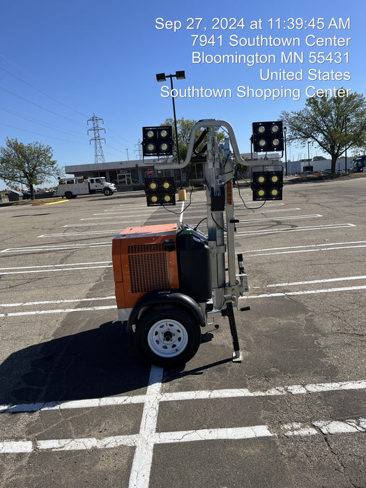 2024 Wanco WLTT-4MM4K Diesel, Deep Sea Controller, Shore Power Plug, Auto Start, (4) 350W LED Floodlights, 4kW Generator, 60 Gal Fuel Tank, 2" Ball, T3