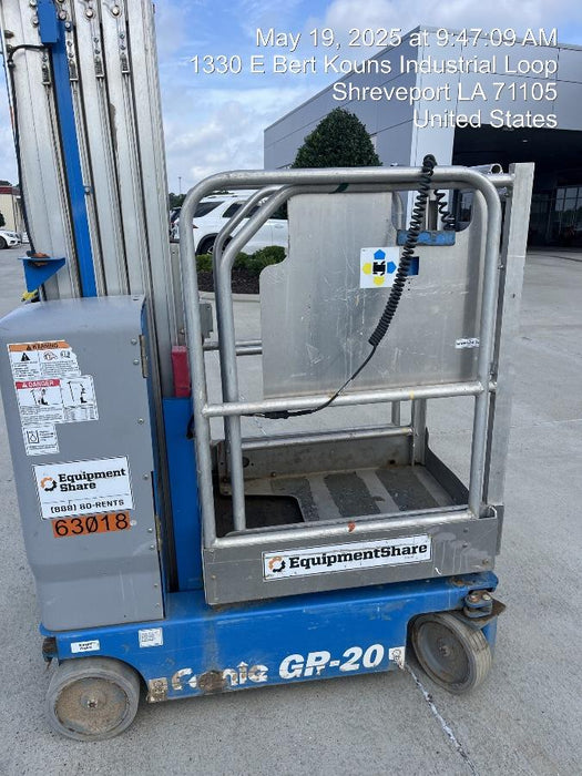 2020 GENIE GR-20