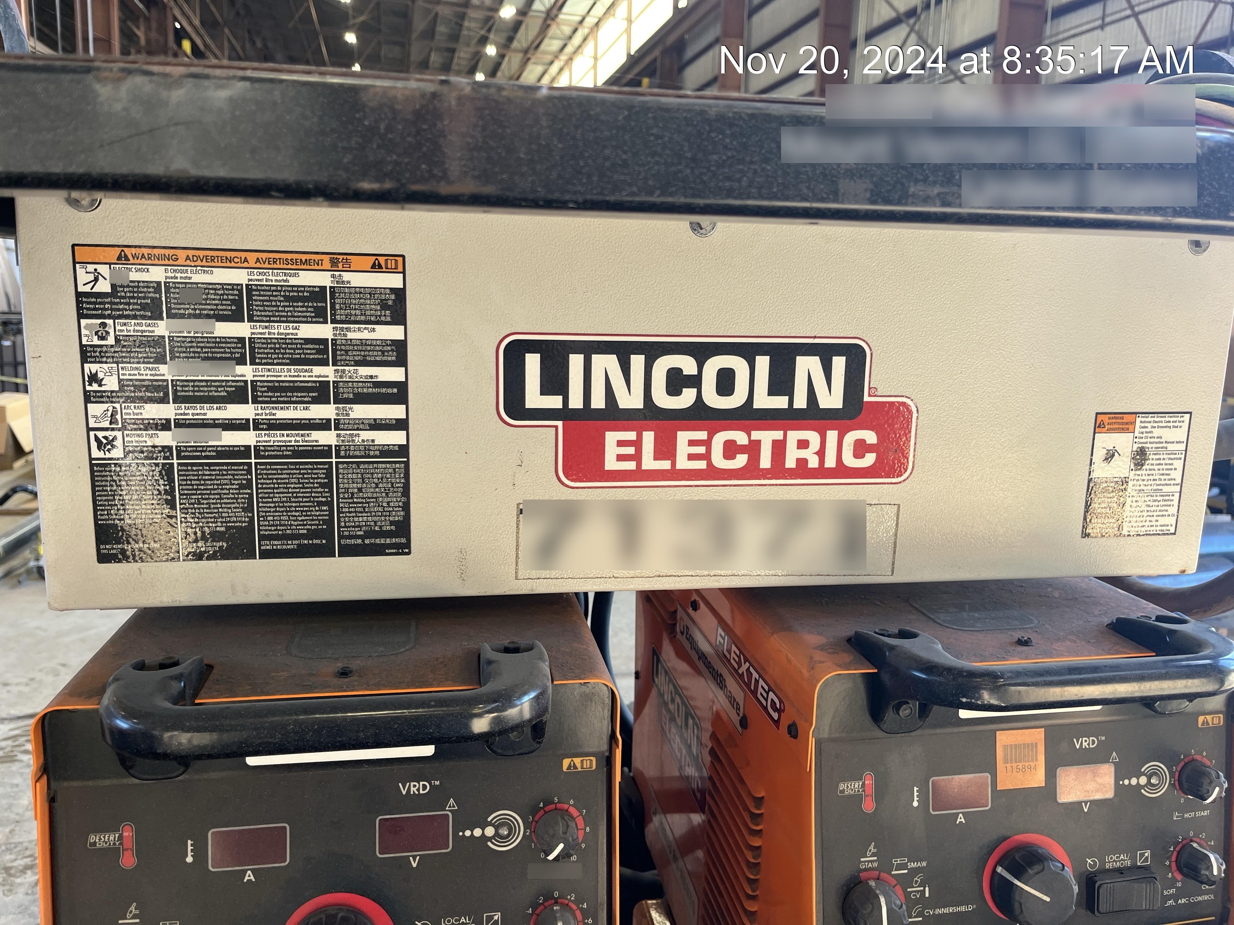 2020 LINCOLN ELECTRIC K3402-2