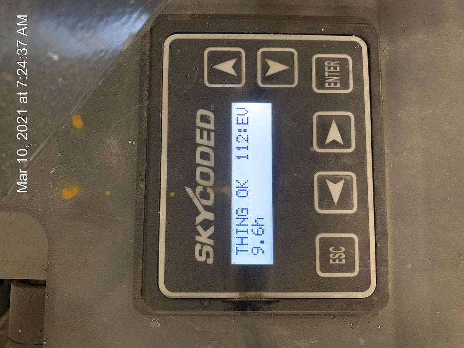 2020 Skyjack SJIII-3226 Solid NM Tires, Half height spring hinged entry gate, Dual Beacons