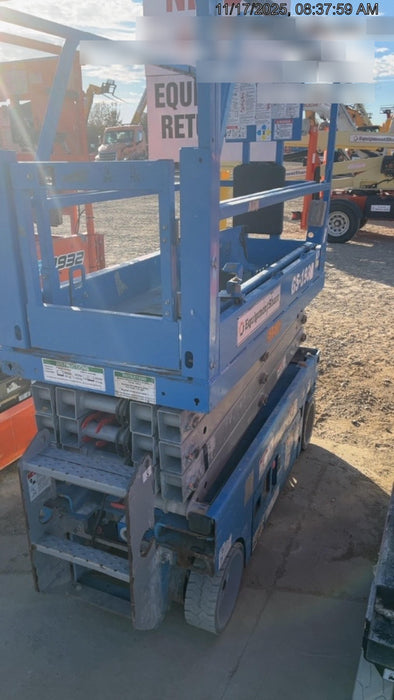 2020 Genie GS-1930 Solid Non Marking Tires, Beacon, Folding rails with half height swing gate