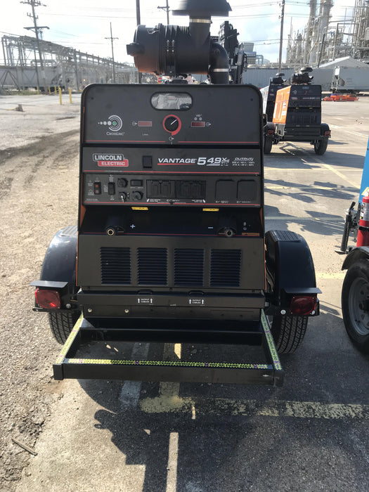 2021 Lincoln Electric Vantage 549X Ready Pak 3, ORANGE (includes trailer, cable rack, fender light kit)