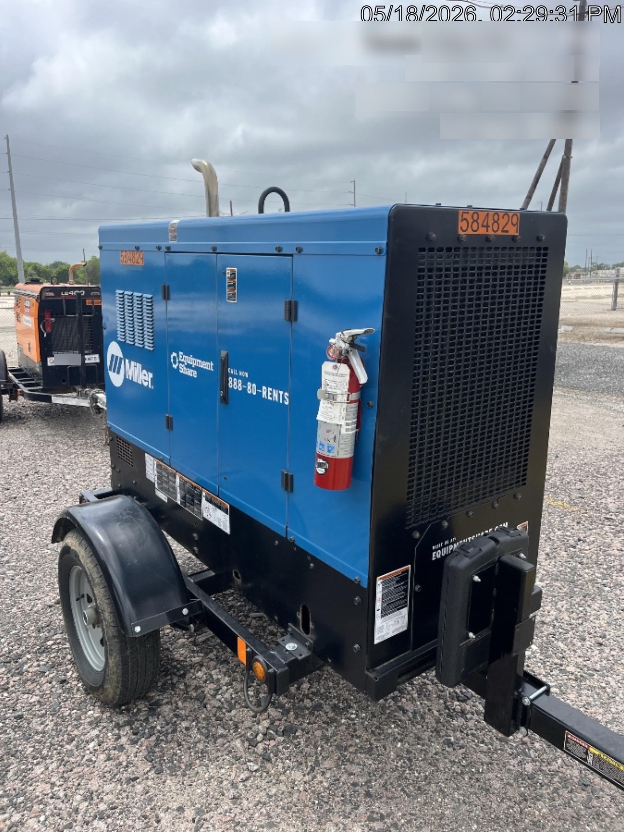 2025 MILLER ELECTRIC BIG BLUE 500