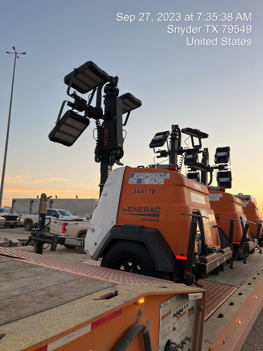 2023 Generac MLT2 Diesel, Flex Switch 120V Input, Powerzone Controller, (4) 320W LED Lights, 4kW Generator, 39.9 Gal Fuel Tank, 2" Ball, T3