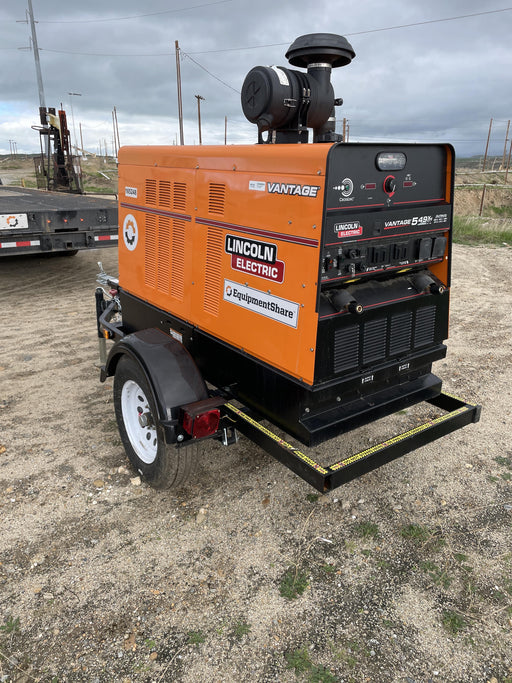 2021 Lincoln Electric Vantage 549X Ready Pak 3, ORANGE (includes trailer, cable rack, fender light kit)